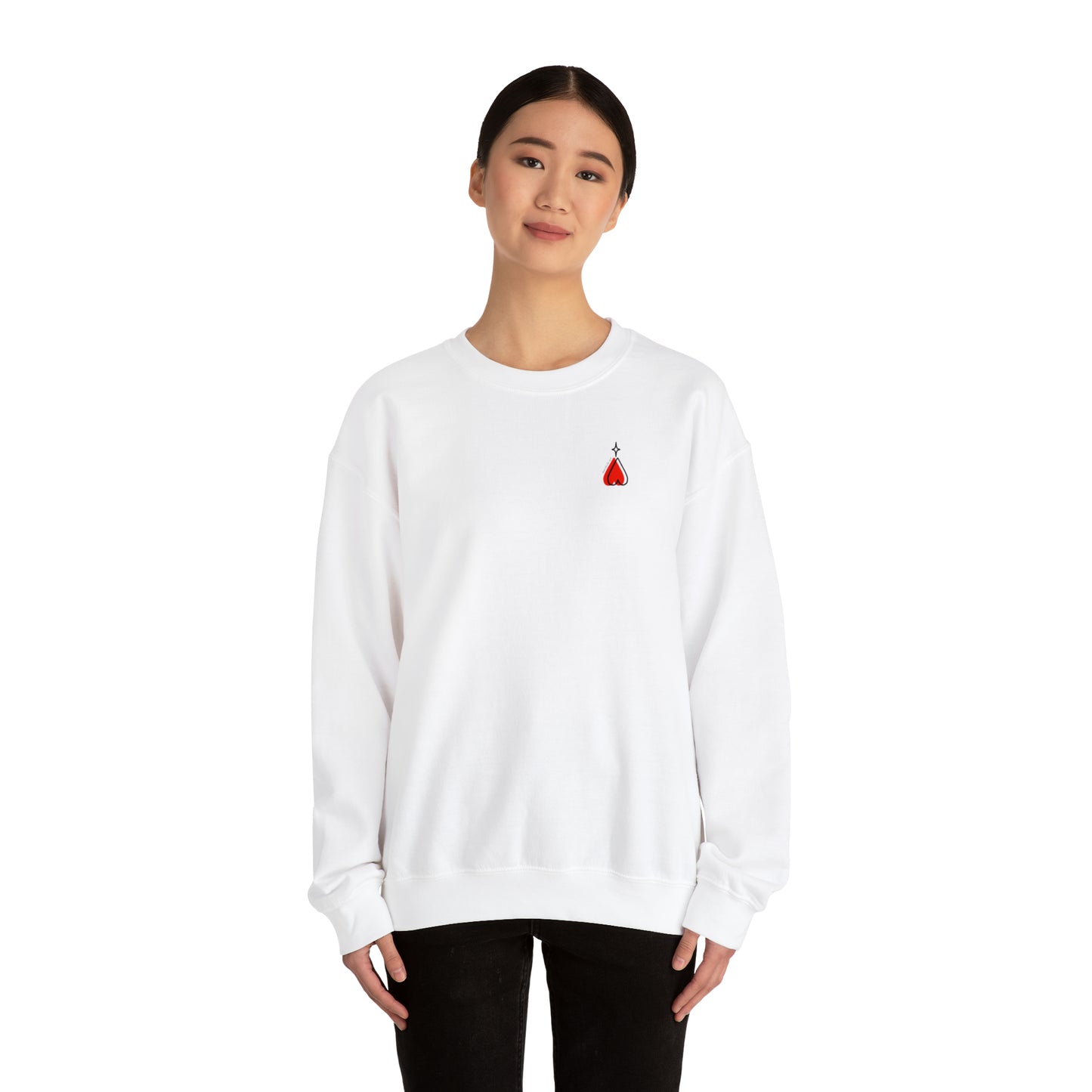 Morihrih Art Logo Crewneck Sweatshirt