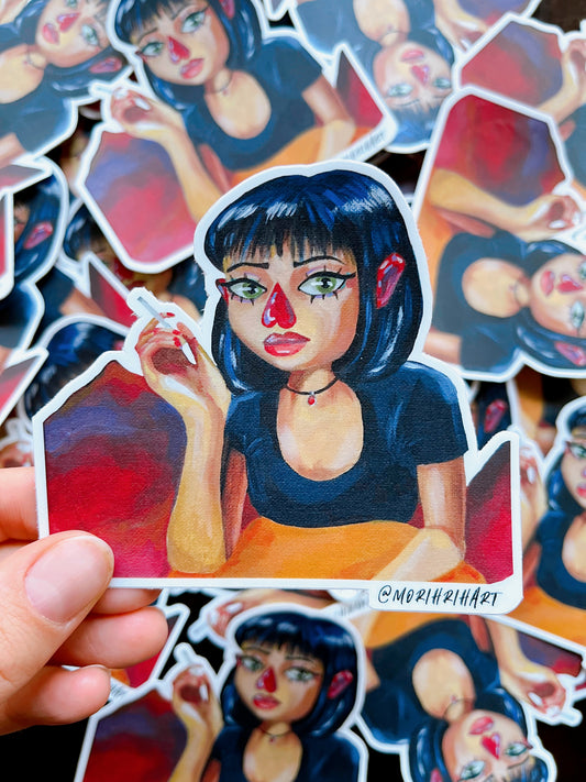 BoldNis- Pulp Fiction (Mia Wallace) Vinyl Sticker