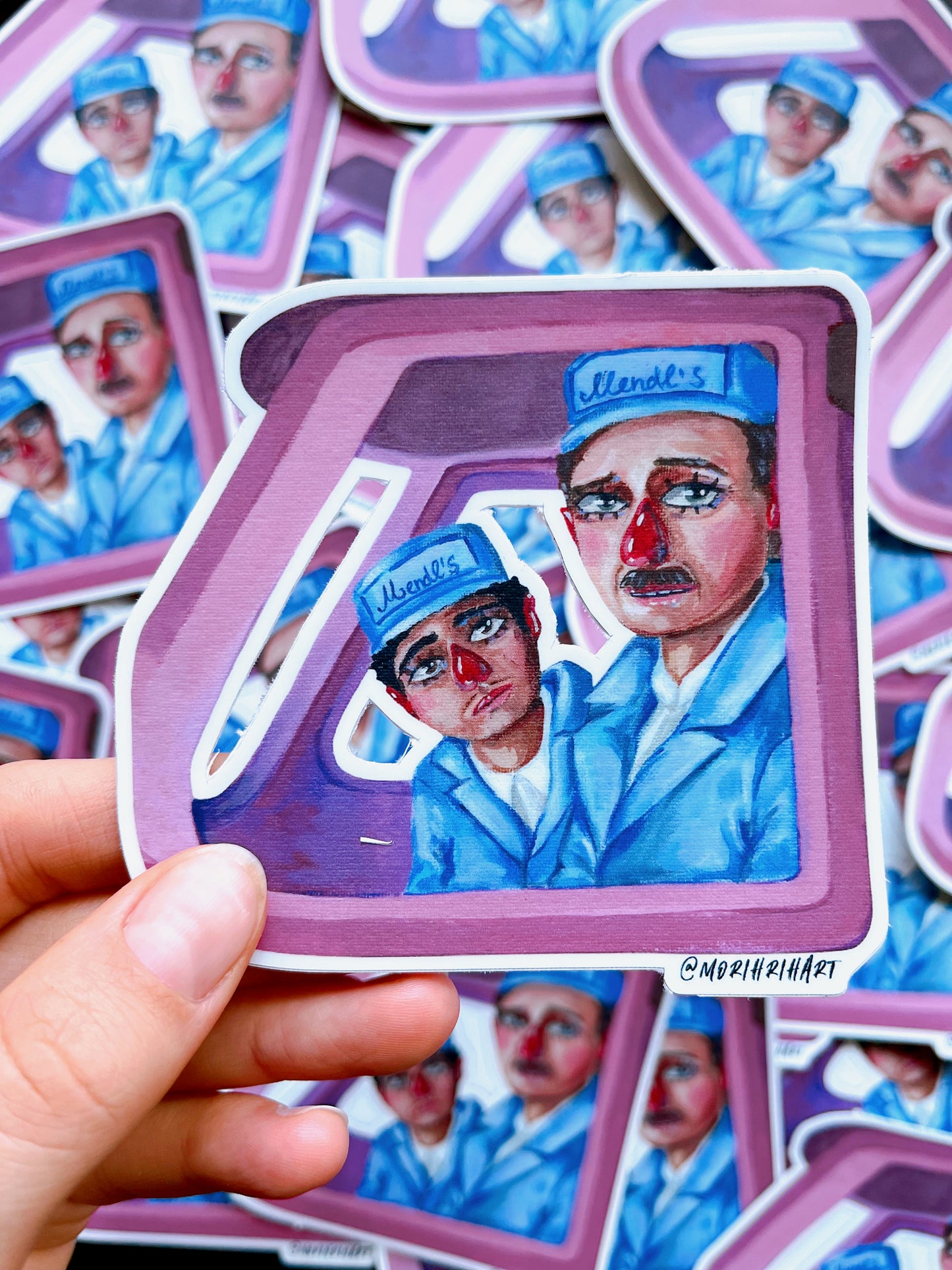 BoldNis- The Grand Budapest Hotel (Gustav and Zero) Vinyl Sticker