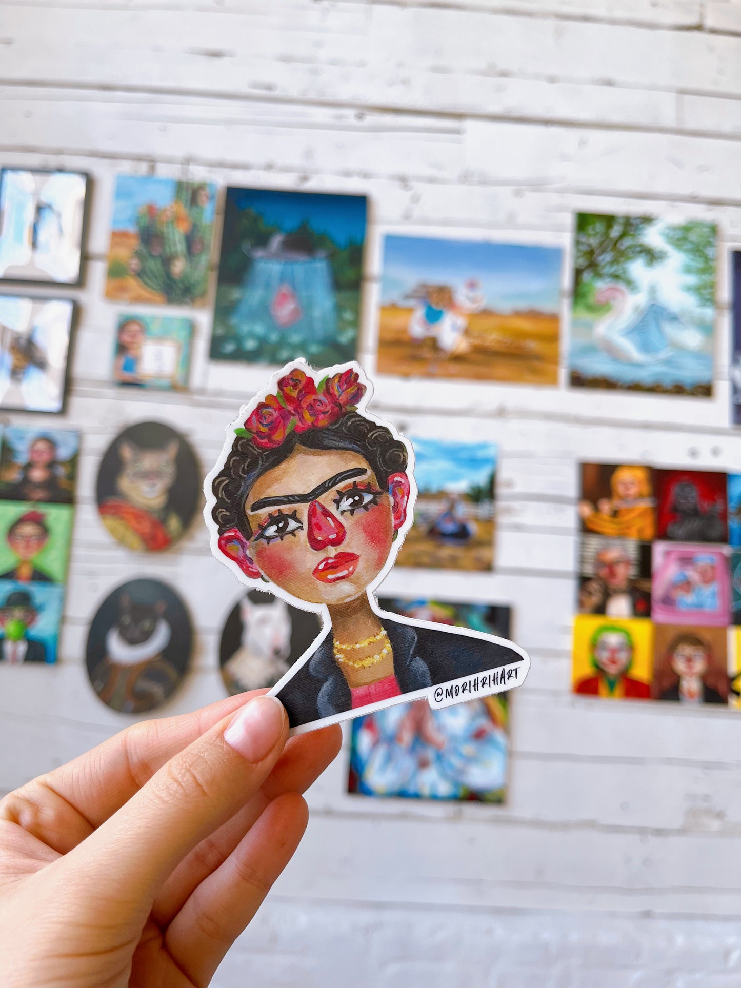 BoldNis- Frida Kahlo Vinyl Sticker