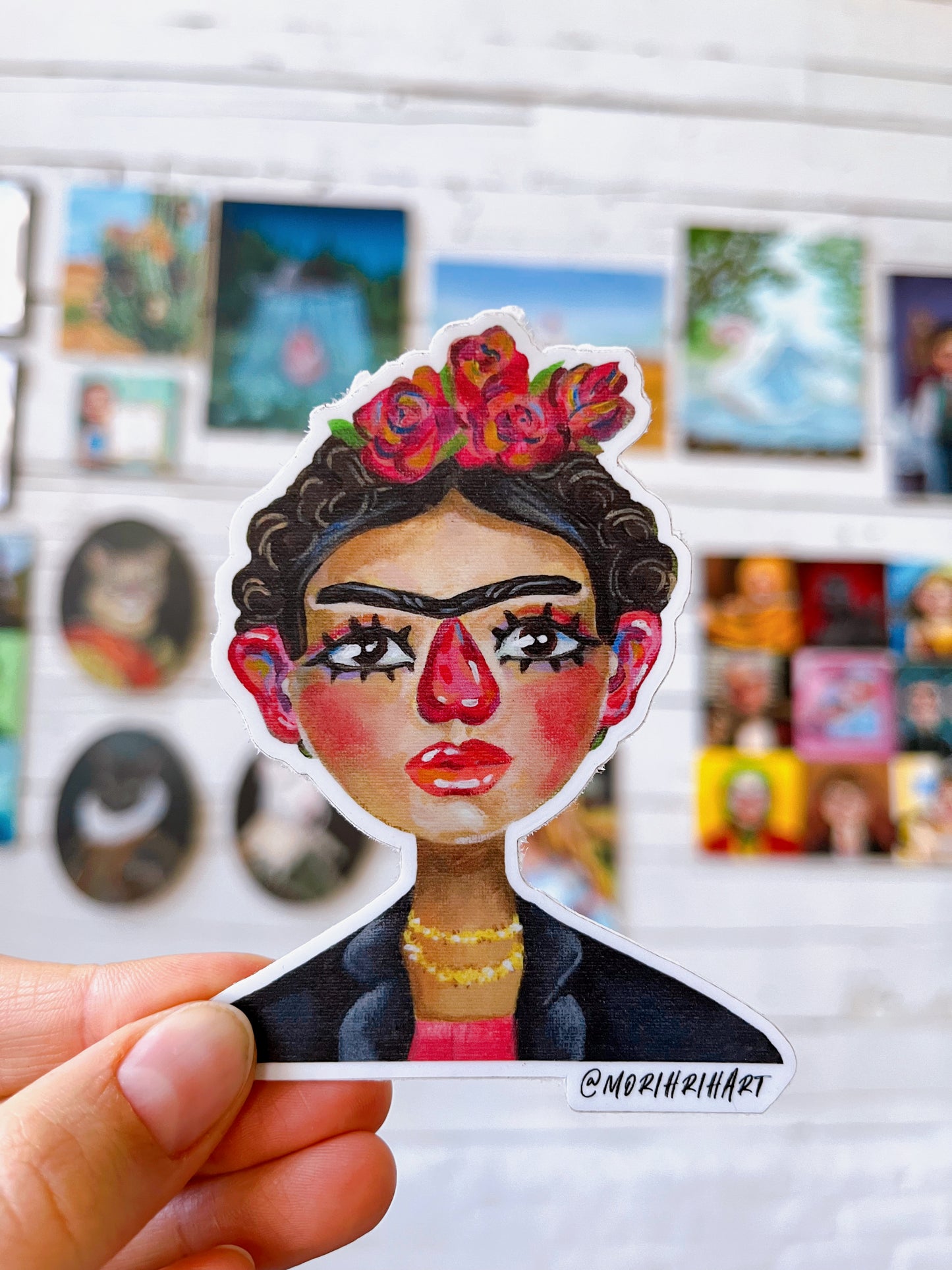 BoldNis- Frida Kahlo Vinyl Sticker